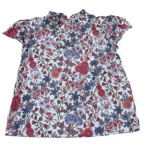 Floral Toddler Girls Blouse Size 5 By BellaBliss